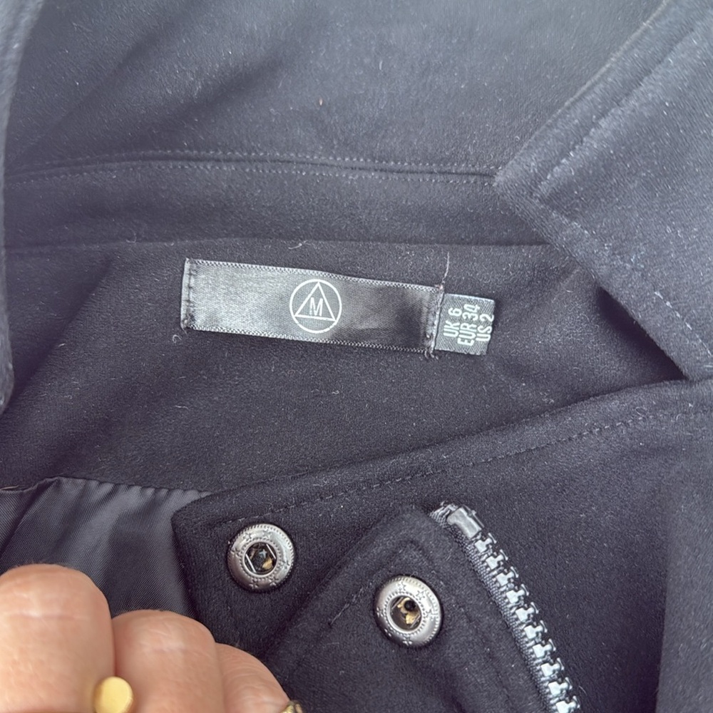 Missguided Black Suede Jacket - image 2